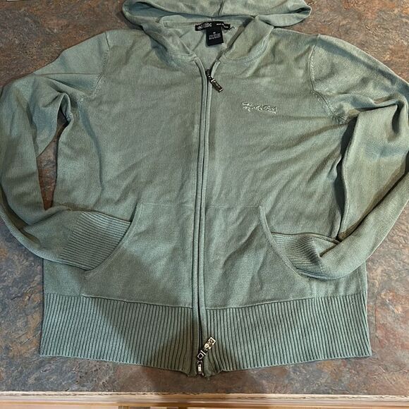 Hale Bob Hooded/Zip Cardigan - Picture 6 of 7